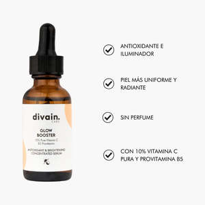 Divain Care Glow Booster Siero Illuminante Antiossidante con 10% Vitamina C - Product Image 2
