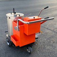 Machine de marquage routier à peinture froide, largeur 20 cm, pour le traçage des lignes routières et des voies municipales