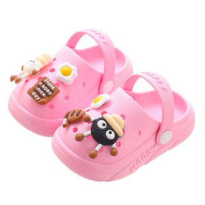 Zapatos <span class=keywords><strong>Crocs</strong></span> para <span class=keywords><strong>Niños</strong></span>, Verano, Interior, Antideslizantes, Transpirables, Suela Blanda, Zapatos con Orificios para Bebés, <span class=keywords><strong>Niños</strong></span> Pequeños, Niñas, Lindos - Product Image 5