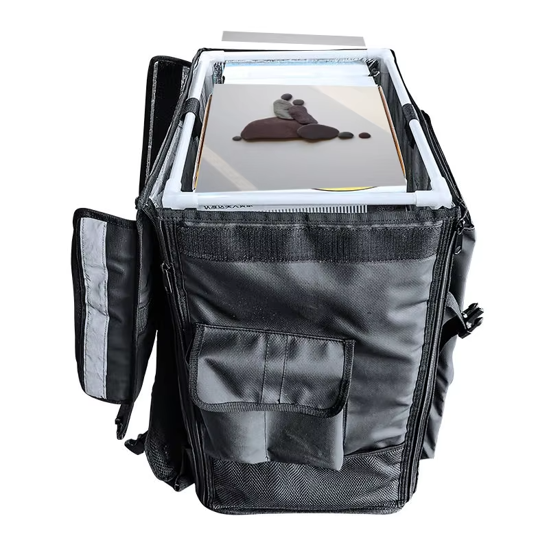 Bluetooth GPS High-Brightness LCD Insulated Delivery Bag – Waterproof