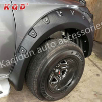 4x4 Auto accessoires voiture passage de roue garde-boue fusées sourcil ABS finition mate adapté pour Nissan Navara D40 2008-2014