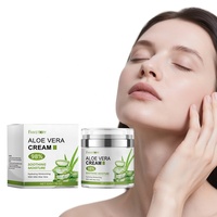 Crème hydratante pour le visage à l'aloe vera biologique et à la niacinamide, best-seller, pour une peau lisse et hydratée en profondeur, convient à tous les types de peau, pour femmes