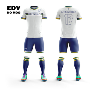 Tenues de football de haute qualité pour bébés, ensembles de maillots de football en tissu extensible, doux pour la peau, taille enfant - Product Image 6