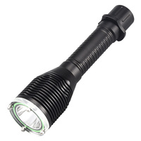Lampe de plongée LED Raylights T40 en alliage d'aluminium, forte luminosité, étanche IP68, portée du faisceau 500m+, utilisation double eau-terre pour le camping