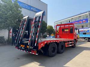 Remorque <span class=keywords><strong>à</strong></span> plateau neuve, capacité de charge de 25 tonnes, moteur diesel, adaptée aux excavatrices, aux camions de remorquage, aux camions <span class=keywords><strong>à</strong></span> plateforme, etc. - Product Image 2