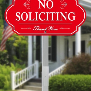 Hot Selling Securun Beware of Dog Sign Aluminum Custom Octagon Shaped Sign with Cutting Service Custom Sizes Available - Product Image 3