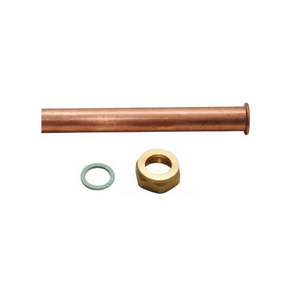 Tuyau en cuivre pour chaudière 1/2 14x120 mm avec capuchon et écrou - Product Image 1