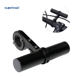 Superbsail 10CM Bicycle Handlebar Extended Bracket Headlight Mount Bar Computer Holder Lamp Alloy Carbon Fiber Support Extender