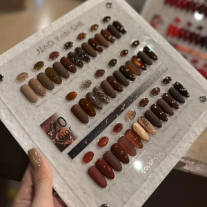 Fournitures professionnelles pour ongles Kit de vernis à ongles en gel Marque privée personnalisée 12ml Gel pur 20 couleurs Ensemble de vernis à ongles en gel de haute qualité - Product Image 1
