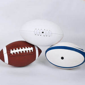 Nouveaux arrivages de balles de <span class=keywords><strong>rugby</strong></span> de football australien avec des granules de PU résistants à l'usure et des vessies intérieures en caoutchouc. - Product Image 3