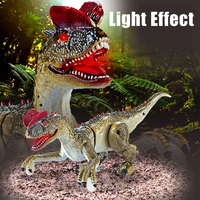 Mini Dinosaurio de Juguete a Control Remoto de 2.4 GHz de Alta Calidad, Simulación de Animal para Educación Infantil con Luces LED y Caminado Eléctrico