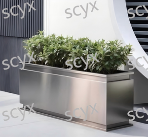Jardinière en acier inoxydable de qualité commerciale pour l'aménagement paysager <span class=keywords><strong>urbain</strong></span> - Product Image 3
