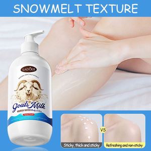 Lotion Corporelle Lissante et Éclaircissante au <span class=keywords><strong>Lait</strong></span> de Chèvre SADOER Marque Blanche, Vente en Gros, Lotion Corporelle <span class=keywords><strong>Bio</strong></span> Raffermissante et Nourrissante à la Niacinamide - Product Image 6