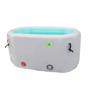 SUPER CHAUD! Chine Fabrication Refroidisseur d'eau Taille personnalisée Bain de glace Bain de glace gonflable avec système de refroidissement