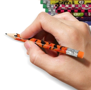 Ensemble d'activités promotionnelles sur le thème <span class=keywords><strong>de</strong></span> Halloween Crayon promotionnel effaçable avec pointe en caoutchouc Crayon HB Mine noire pour les jardins d'enfants - Product Image 6