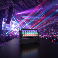 Projecteur mural LED RVBW couleur pleine 24*20W pour extérieur, avec tête mobile DMX512, idéal pour DJ, événements, spectacles, mariages et scènes