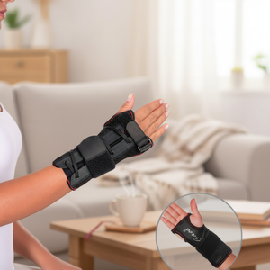 อุปกรณ์พยุงมือขายดีที่สุด – ปรับระดับได้สำหรับข้อมือและฝ่ามือ บรรเทาอาการปวด ออกแบบตามหลักสรีรศาสตร์ สวมใส่สบาย - Product Image 3