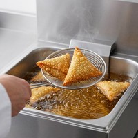 Spring Roll Beku Premium Segitiga - Camilan Samosa Kari Sayuran Renyah untuk Grosir, Restoran & Eceran