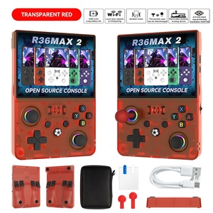 Nueva Consola <span class=keywords><strong>de</strong></span> Juegos Clásica Multijugador en Línea con WiFi R36MAX2 con Pantalla <span class=keywords><strong>de</strong></span> 4.5 Pulgadas, Consola <span class=keywords><strong>de</strong></span> Juegos Retro Familiar, Set <span class=keywords><strong>de</strong></span> Regalo - Product Image 1