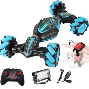 Coche de Acrobacias con Control Remoto por Gestos de 2.4GHz, Conducción de Doble Cara, Rotación de 360 Grados con Luces y Música, Coche RC para Niños - Product Image 3