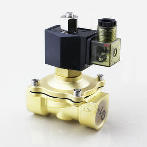 Válvula solenoide de latón abierta Normal de 2W 2WK Válvula solenoide de agua normalmente abierta de alta calidad 24V DC 220V AC - Product Image 6