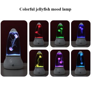 Modern LED Water <strong>Bubble</strong> <strong>Fish</strong> Aquarium Mood <strong>Lamp</strong> with Multicolor Night Light Battery/USB Powered Tabletop Middle Size - Product Image 6