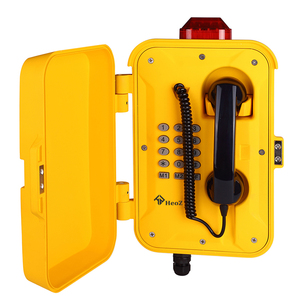 Livraison rapide analogique SOS téléphones d'urgence IP 67 téléphones étanches téléphone SIP résistant aux intempéries pour Tunnel - Product Image 5
