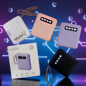 Factory Powerbank Charger External Battery Custom Logo Brand Gifts Mini Power Bank Portable 10000mAh OEM 10000 Mah Power Banks