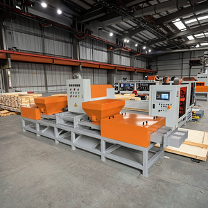 Werkseitig komprimierte Holzpaletten-Fuß maschine Holzspan-Block herstellungs maschine - Product Image 3