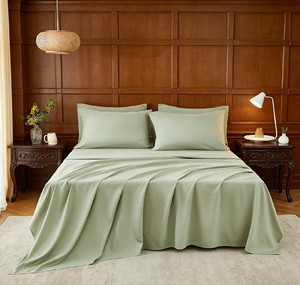 Juego de Sábanas de Microfibra Serie 1800 para Cama Queen, 6 Piezas, Verde Salvia, Bolsillo Profundo de 14 Pulgadas, Lujo de Hotel, Transpirables, Amigables con la Piel - Product Image 3