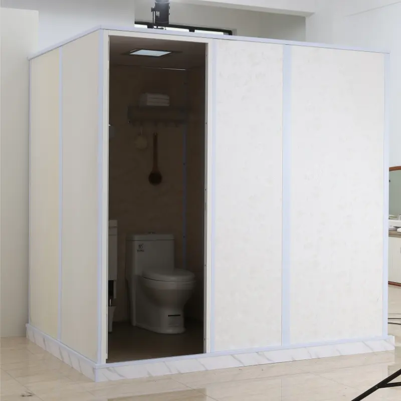 Индивидуальная ванная комната туалет передвижная простая комната гостиничный дом общежитие модульная интегрированная душевая комната для использования в здании
