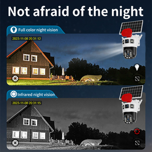 <span class=keywords><strong>Camera</strong></span> giám sát với solarpanel 3 màn hình ống kính kép 360 ° 4k sạc pin lớn không thấm nước tự động theo dõi <span class=keywords><strong>camera</strong></span> năng lượng mặt trời 4G - Product Image 4