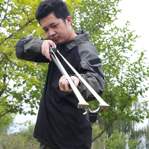 Accessoires de lance-pierre en alliage d'aluminium Piaoyu, déclencheur de lance-pierre pour la <span class=keywords><strong>chasse</strong></span>, équipement essentiel pour les activités de tir en plein air - Product Image 6