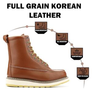 Chaussures de sécurité confortables en cuir pleine fleur de porc, avec isolation électrique et embout souple, pour le travail et la construction, modèle <span class=keywords><strong>DieHard</strong></span> 86994 - Product Image 3