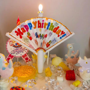 Vela de <span class=keywords><strong>Cumpleaños</strong></span> con Diseño de Payaso de Wowei Fan, Artículos Divertidos para Fiestas de <span class=keywords><strong>Cumpleaños</strong></span>, Decoración para Pasteles Infantiles, Velas de Deseo - Product Image 1