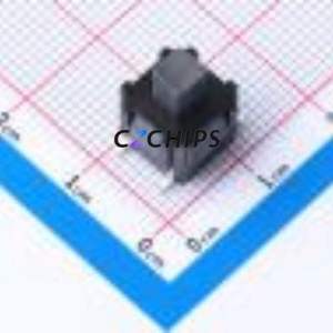 PS-1049SVD-4PN Push Button Switch SMD,10x10mm Switch Single Pole Single Throw No Lock Rectangle Plunger 50mA - Product Image 1