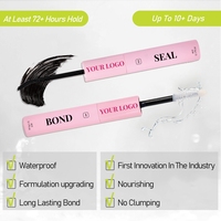 Nouveauté Kit d'extension de cils DIY personnalisé Wispy Bond and Seal Cils individuels Marque privée Kit de cils en grappe
