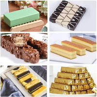 Moule en silicone écologique réutilisable pour barres granola, moule à glaçons rectangulaires, moule à chocolat pour la cuisson de barres protéinées, d'énergie et de truffes