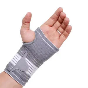 Factory Hot Sell Nylon Spandex Durable Flexible Powerlifting Weightlifting Hand Thumb Wrist Support