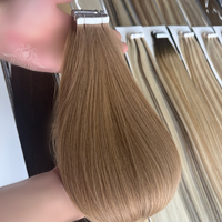 Ruban adhésif sans couture de qualité supérieure dans les extensions Double face Pelo Cheveux naturels Vierges Extensions de cheveux naturels de qualité salon