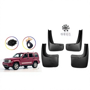 Pare-boue pour Jeep Liberty 08-12, protection contre les éclaboussures en plastique, déflecteurs de pneus de porte de voiture - Product Image 5