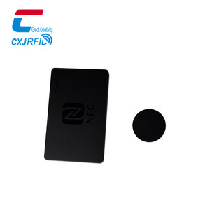 Hoogwaardige op maat gemaakte UV-spot-/zijdedruk of blanco NFC matte zwarte visitekaartjes - Product Image 6