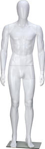 Fashion Window Boutique Luxury Shinny Gold Silver Male Mannequin Muscle Man Full Body Suit Display Fiberglass Chrome Manequins - Product Image 2