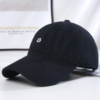 Nouvelle casquette de baseball pour femme à calotte souple et profonde, style coréen tendance, casquette simple anti-UV, vente en gros usine