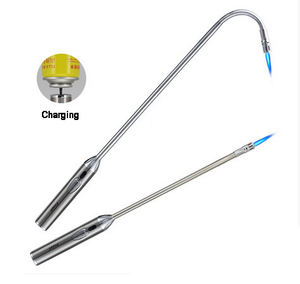 2025 new Electronic Windproof <b>Bbq</b> <b>Lighter</b> with Refillable custom logo - Product Image 1