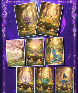 YQ Premium Original Pokemoned Art Board scellé, Boîte Surprise de Collection Anime Japonais à l'aveugle, Fan Art rare, <span class=keywords><strong>Booster</strong></span> de Cartes à Collectionner - Product Image 2