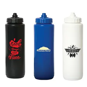 New Product Ideas Bpa Free Plastic Material Cycling Camping Hiking Gym Water Bottle Squeeze Custom Sports Bottle Water