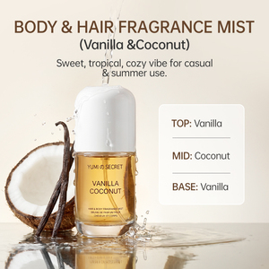 Spray Corporel Luxe Longue Durée Vanille Coco Original Unisexe Eau de <span class=keywords><strong>Parfum</strong></span> pour Hommes et Femmes Quotidien et Soirées - Product Image 4