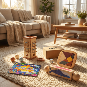 Juego de Juguetes de Madera Montessori al por Mayor, Kit de Rompecabezas Educativos para la Primera Infancia, <span class=keywords><strong>Mundo</strong></span> Marino, Juego de Regalo para <span class=keywords><strong>el</strong></span> <span class=keywords><strong>Desarrollo</strong></span> Sensorial del Bebé - Product Image 2