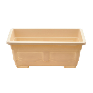 Plastic Planter Pot Custom Design Plastic Rectangular Garden Succulent Flower Planter Pot
